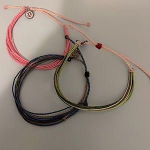 3 puravida bracelets